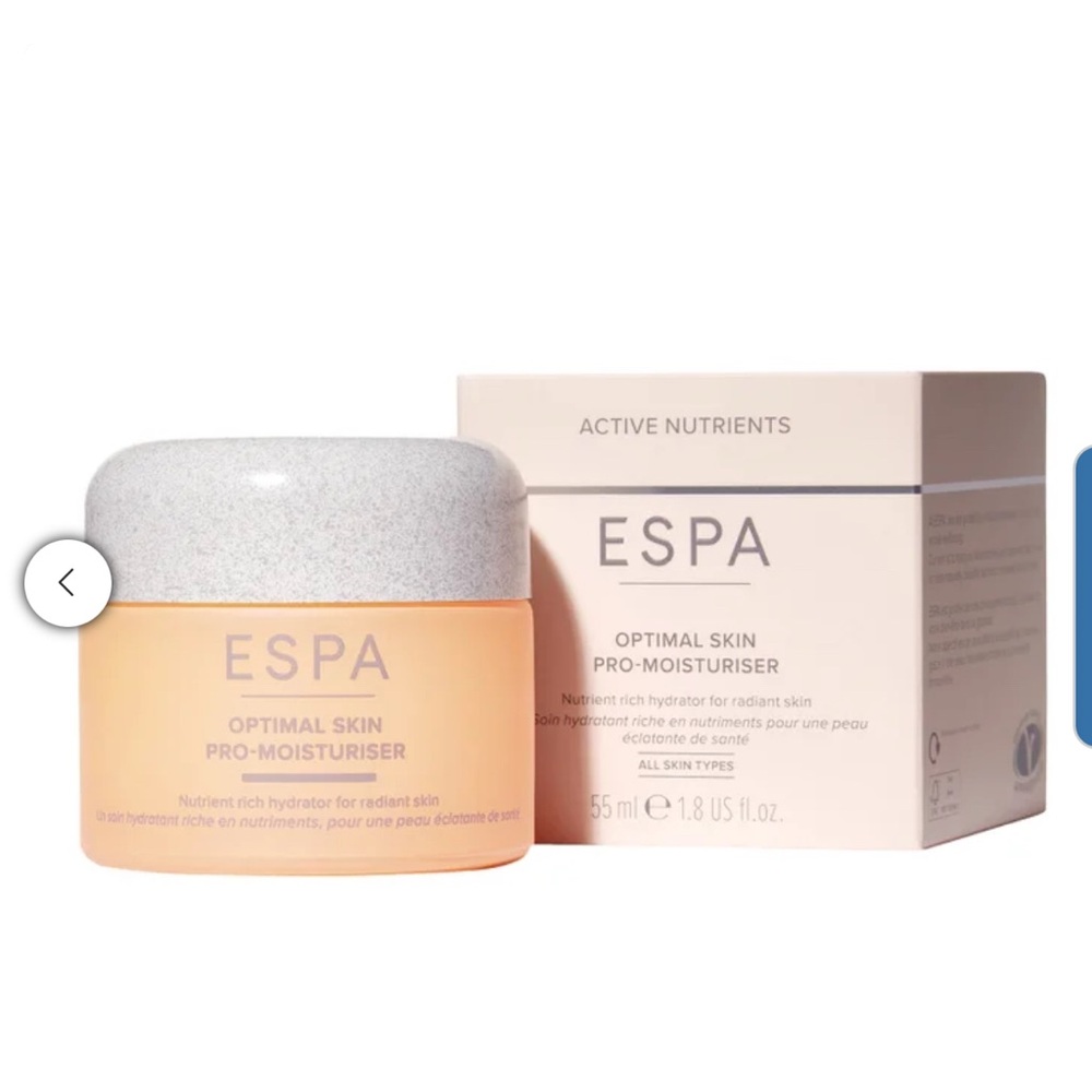 ESPA Optimal Skin Pro-Moisturiser 55ml New new